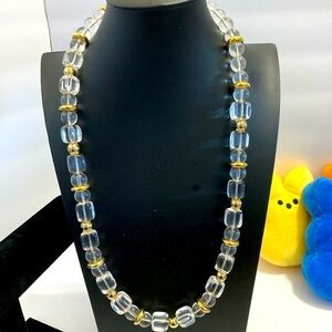 Trifari Lucite necklace​​  vintage